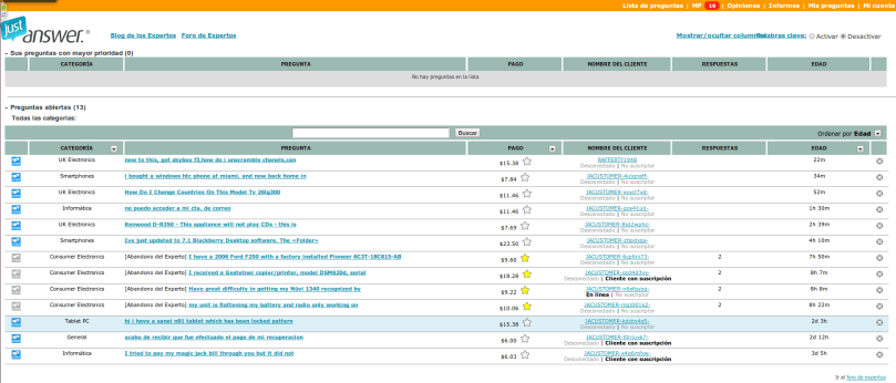 NUEVA Lista de preguntas