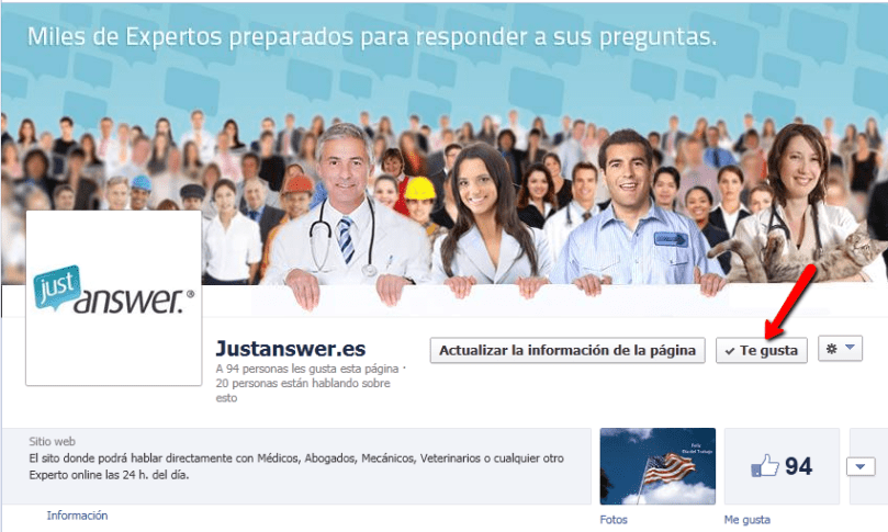JustAnswer.es FB